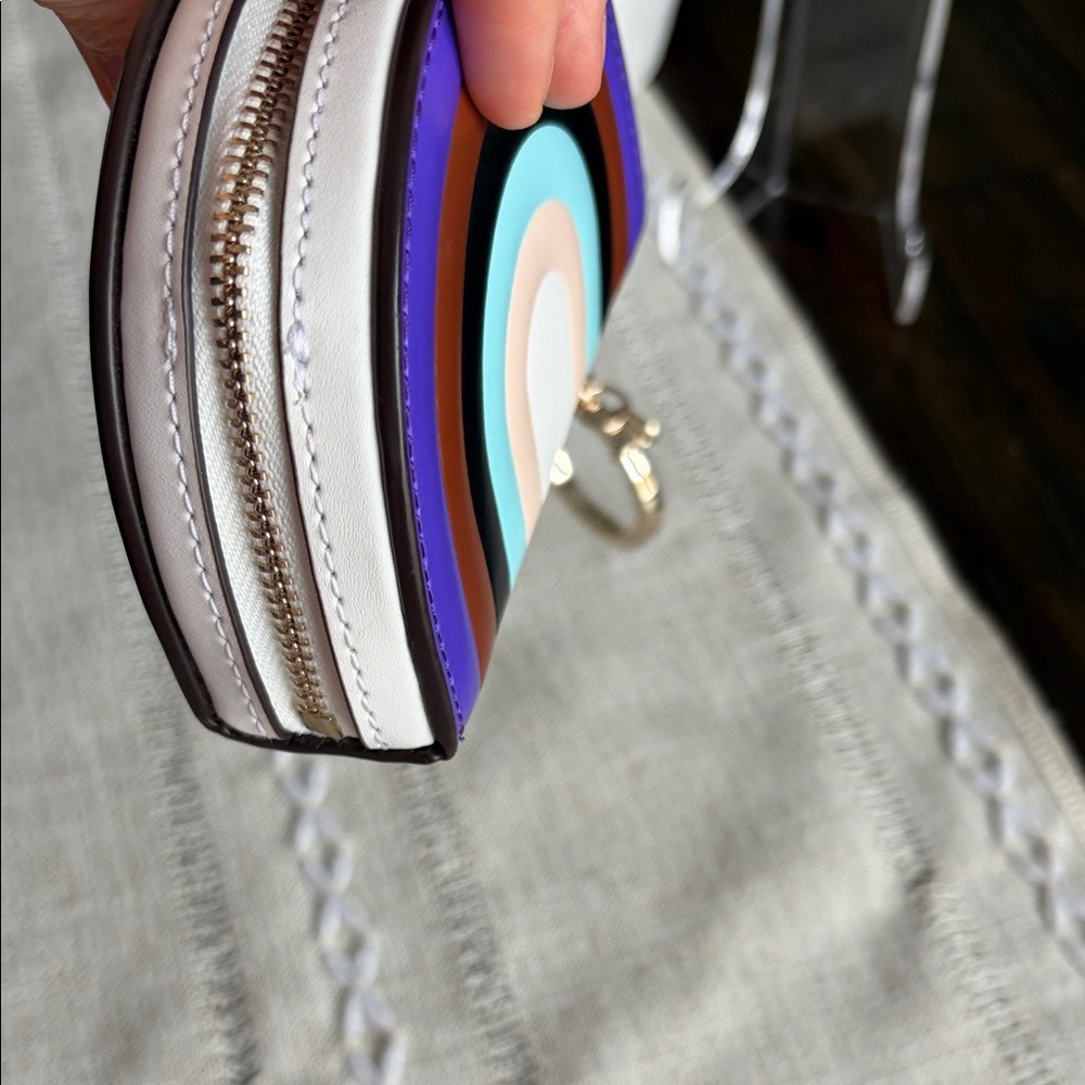 NWOT Kate Spade New York Pride Rainbow coin purse - Picture 4 of 10